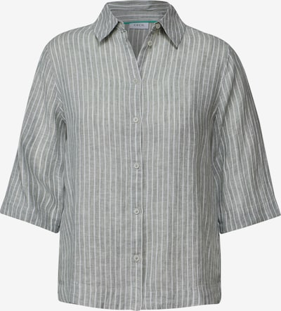 CECIL Bluse in grau / offwhite, Produktansicht