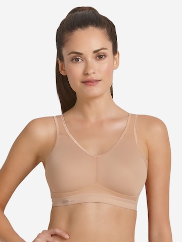 ANITA Bandeau Bra 'Light & Firm Sport' in Beige