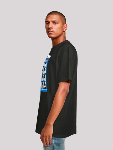 T-Shirt 'The Beatles Retro' F4NT4STIC en noir