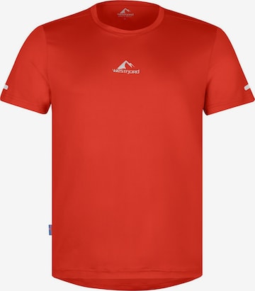 WESTFJORD Funktionsshirt in Rot: Vorderseite