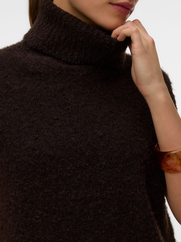 VERO MODA Gebreid vest 'VMEverlee' in Bruin