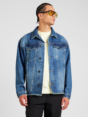 Veste mi-saison ANTONY MORATO en bleu : devant