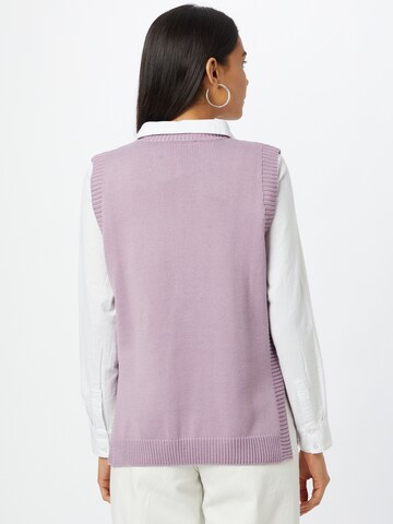 Blanche Sweater 'Sea' in Purple