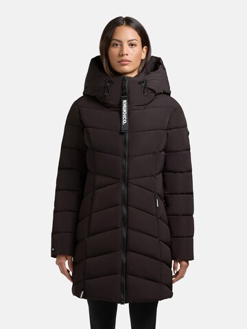 Manteau d’hiver 'Dier' khujo en marron : devant