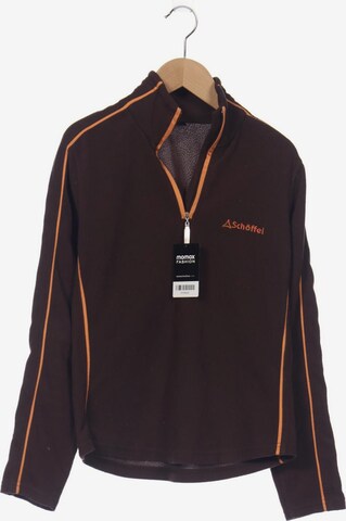 Schöffel Sweatshirt & Zip-Up Hoodie in S in Brown: front