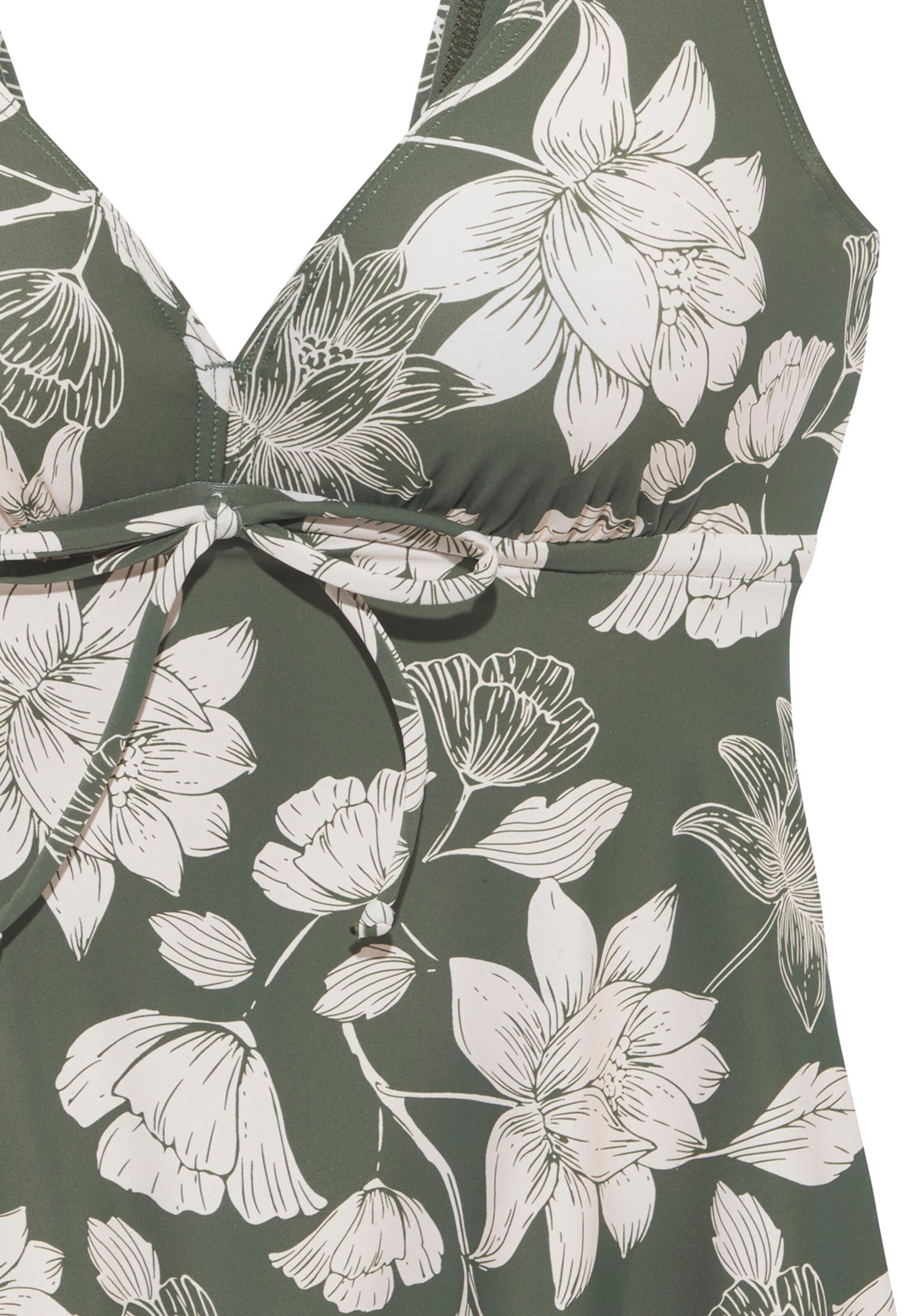 s.Oliver Бюстье Верх танкини 'LM' в Зеленый