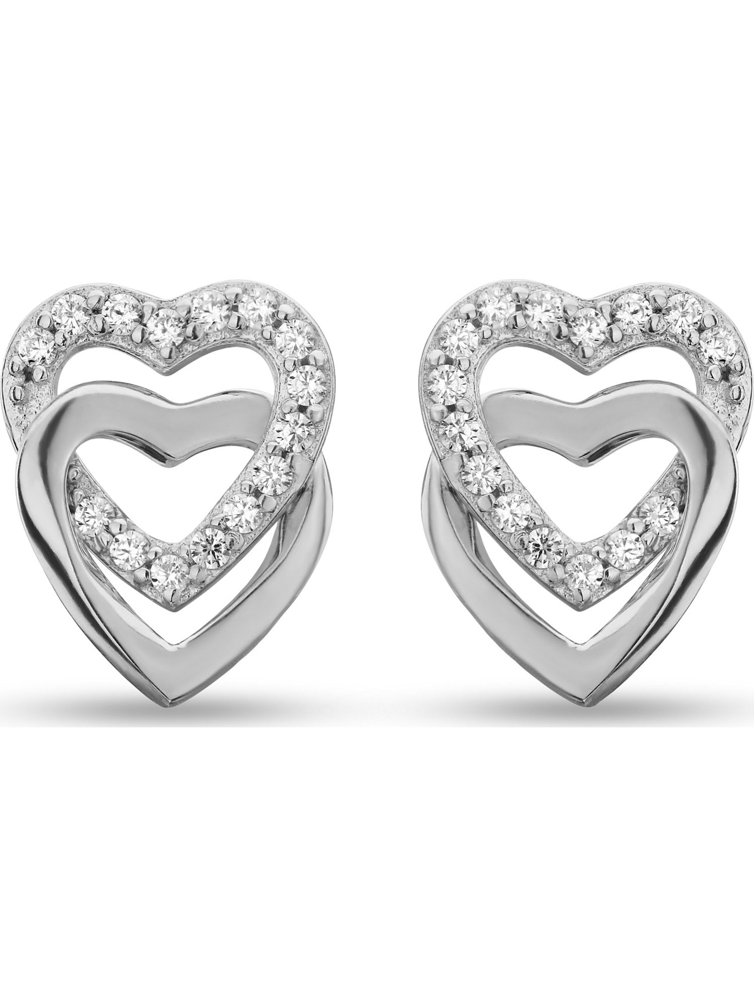 JETTE Ohrringe in Silber: Vorderseite