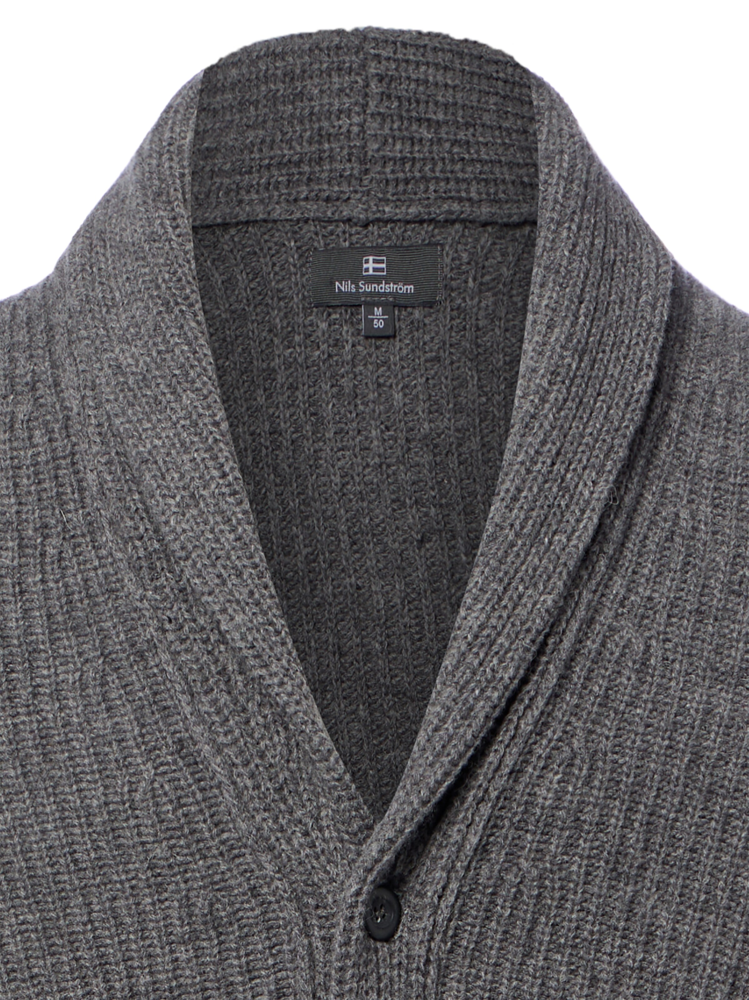Nils Sundström Strickjacke in Grau