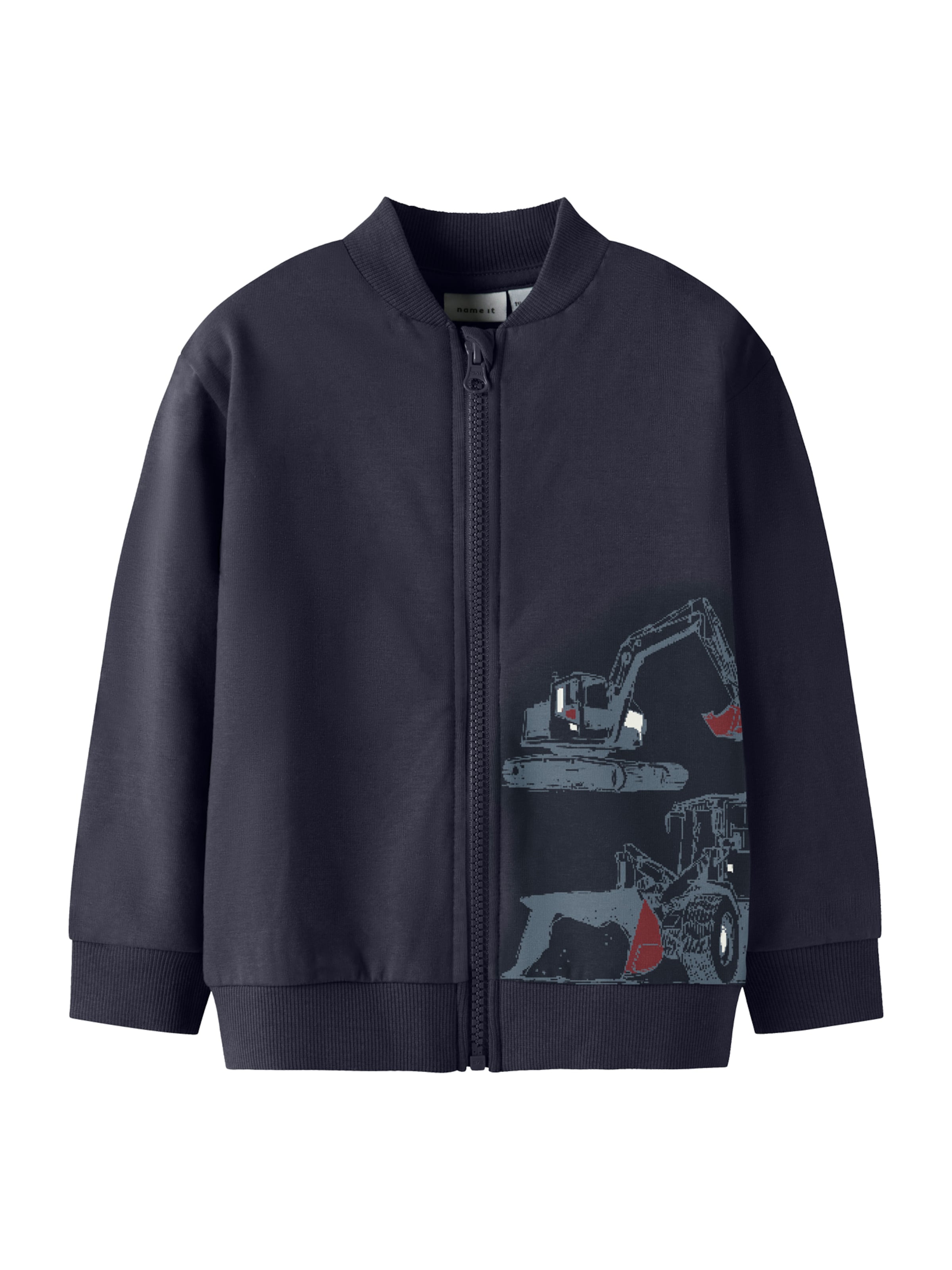 NAME IT Mikina 'NMMStorm' – modrá: přední strana