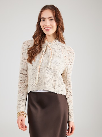 ABOUT YOU Pulóver 'Tenea' - fehér: elől