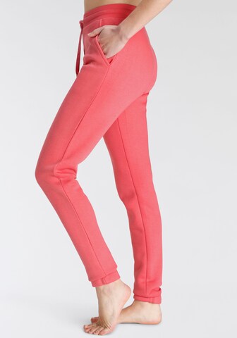 VIVANCE Slimfit Hose in Orange