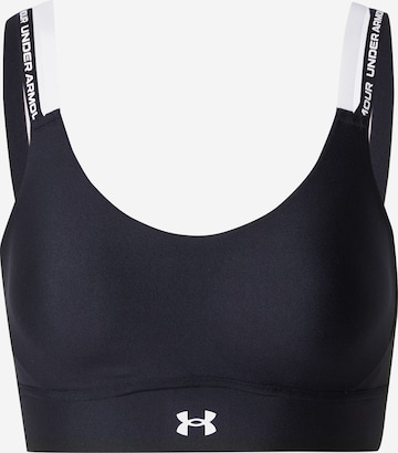 UNDER ARMOUR Bralette Sports bra 'Infinity' in Black: front