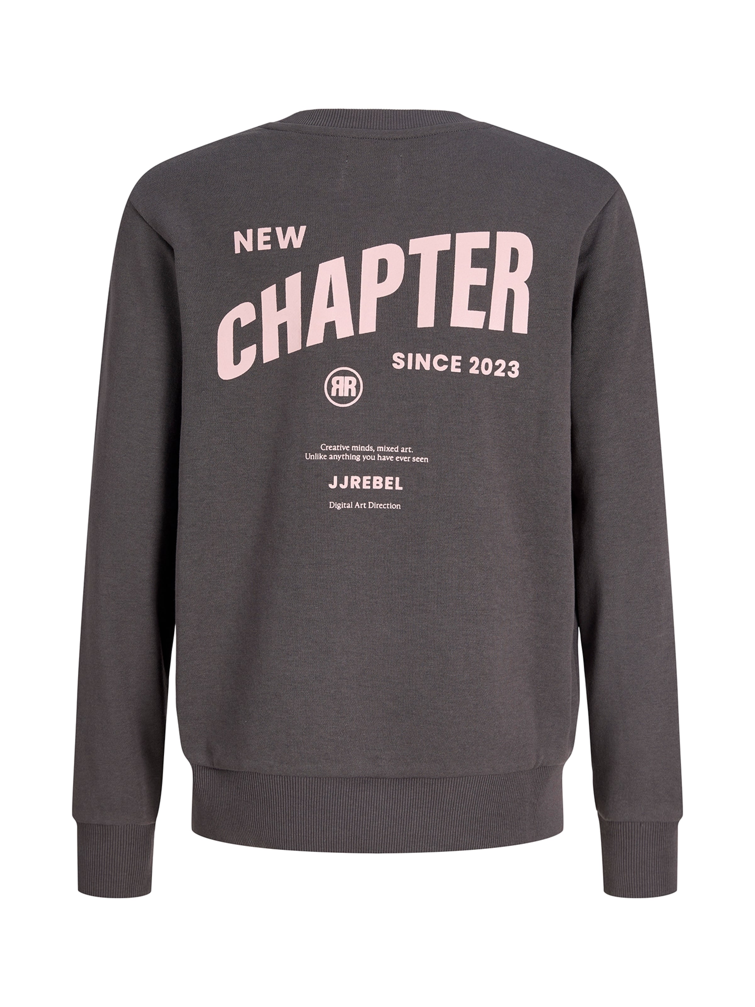 JJ Rebel Sweatshirt 'JREBELIJAH' in Grey