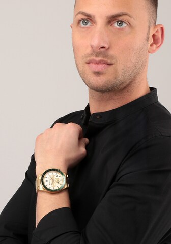 Maserati Analog watch 'MIYOTA JS25' in Gold