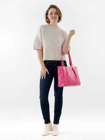 Emily & Noah Shopper ' E&N Cannes RUE 09 ' in Pink: predná strana