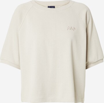 Sweat-shirt 'JAPAN' GAP en beige : devant