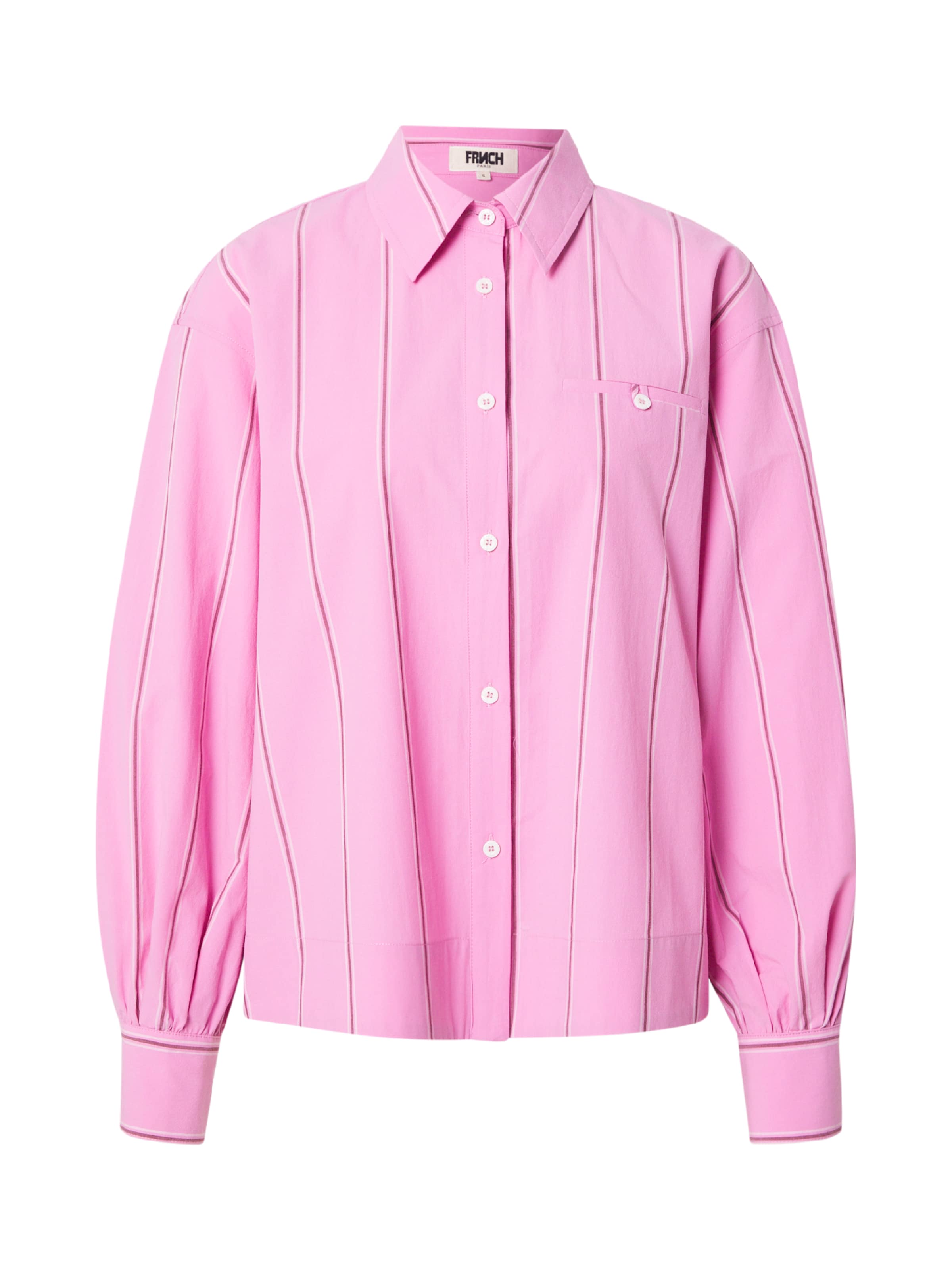 FRNCH PARIS Bluse in Pink: Vorderseite