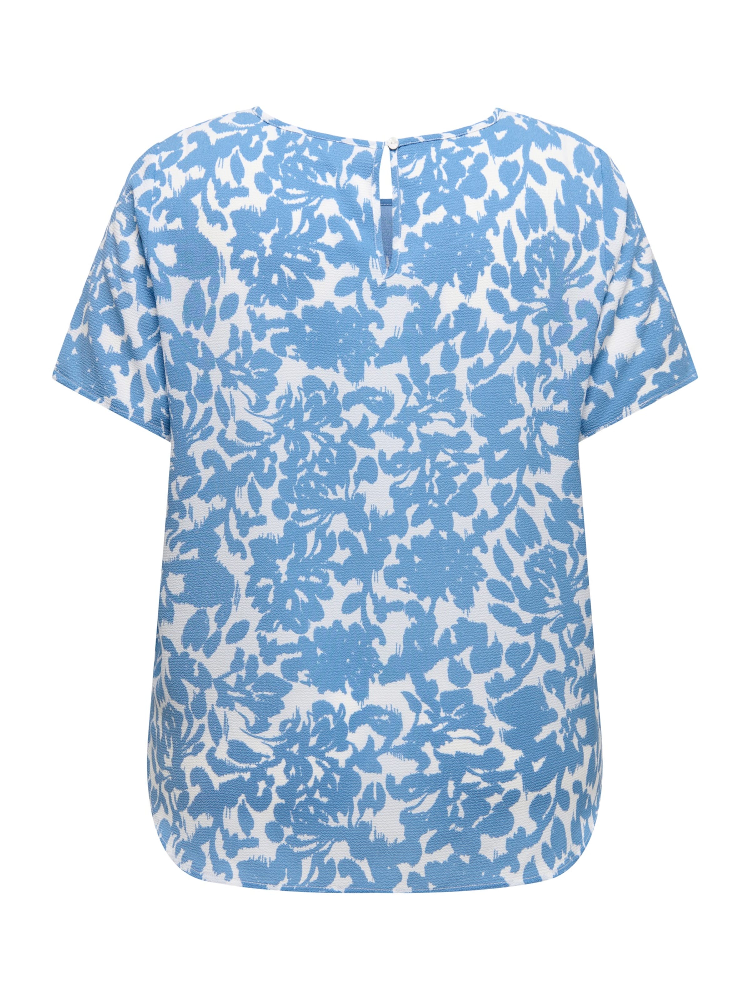 ONLY Carmakoma Bluzka 'CARVICA' w kolorze niebieski