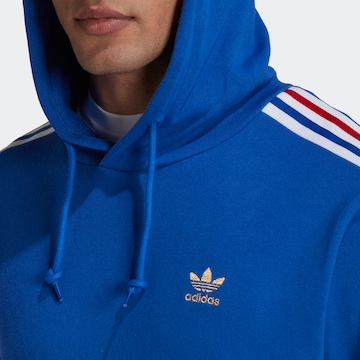 ADIDAS ORIGINALS Μπλούζα φούτερ '3-Stripes' σε μπλε