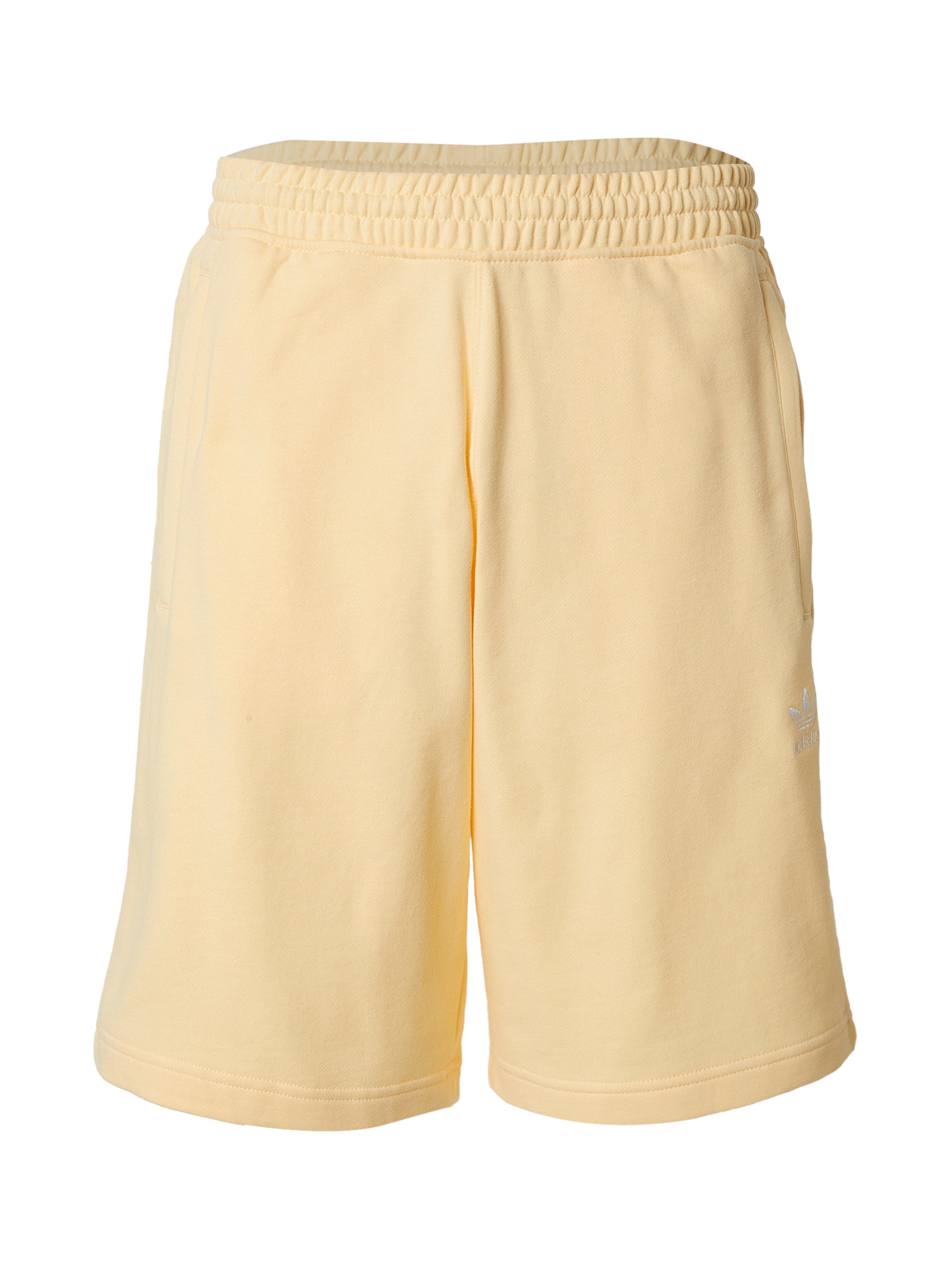 Kelnės 'Essentials' iš ADIDAS ORIGINALS, spalva – pastelinė geltona / balta, Prekių apžvalga