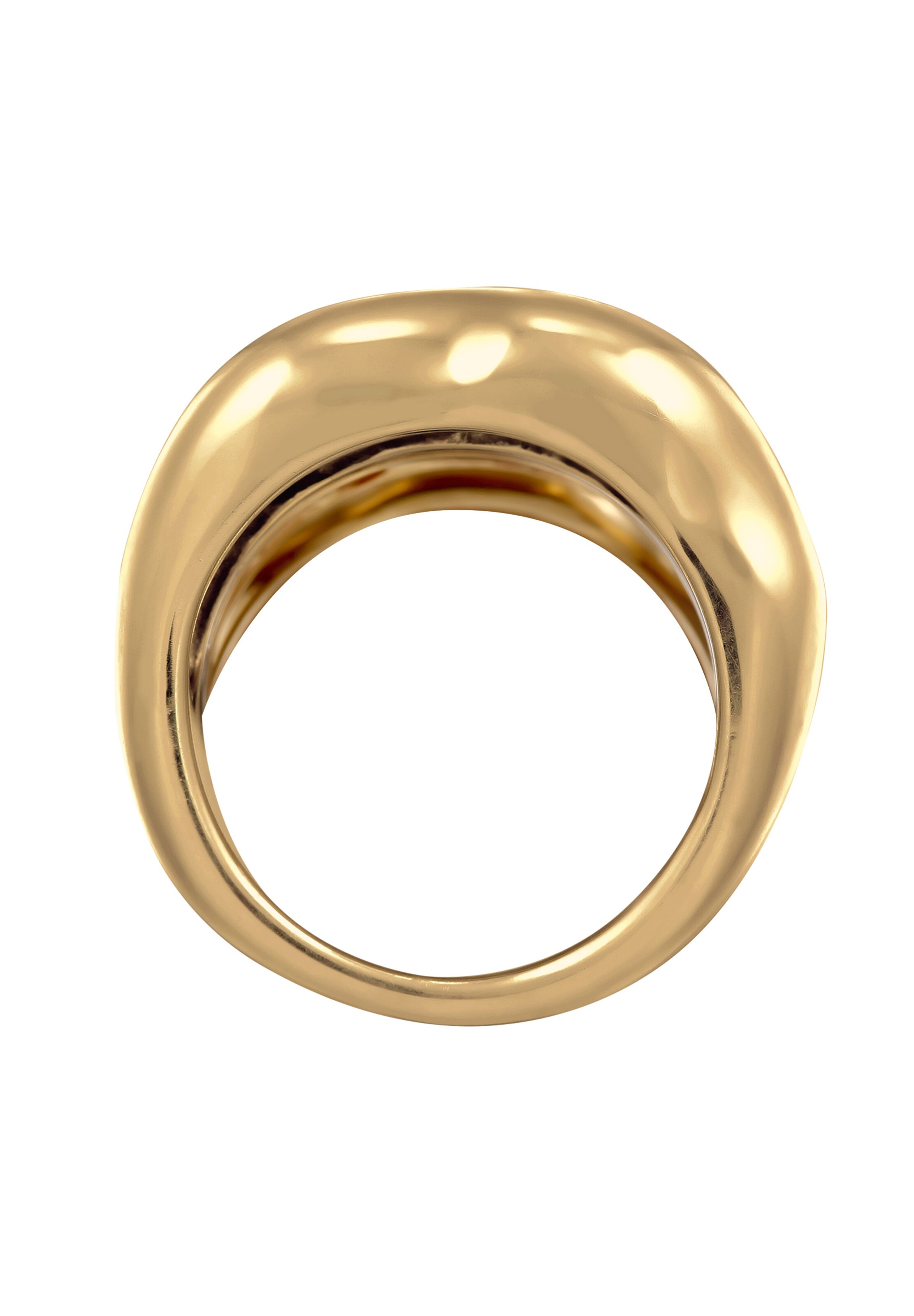 ELLI PREMIUM Ring 'Chunky Organic' in Gold