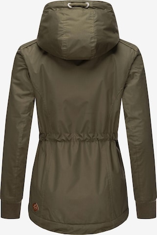 Ragwear Weatherproof jacket 'Danka' in Green