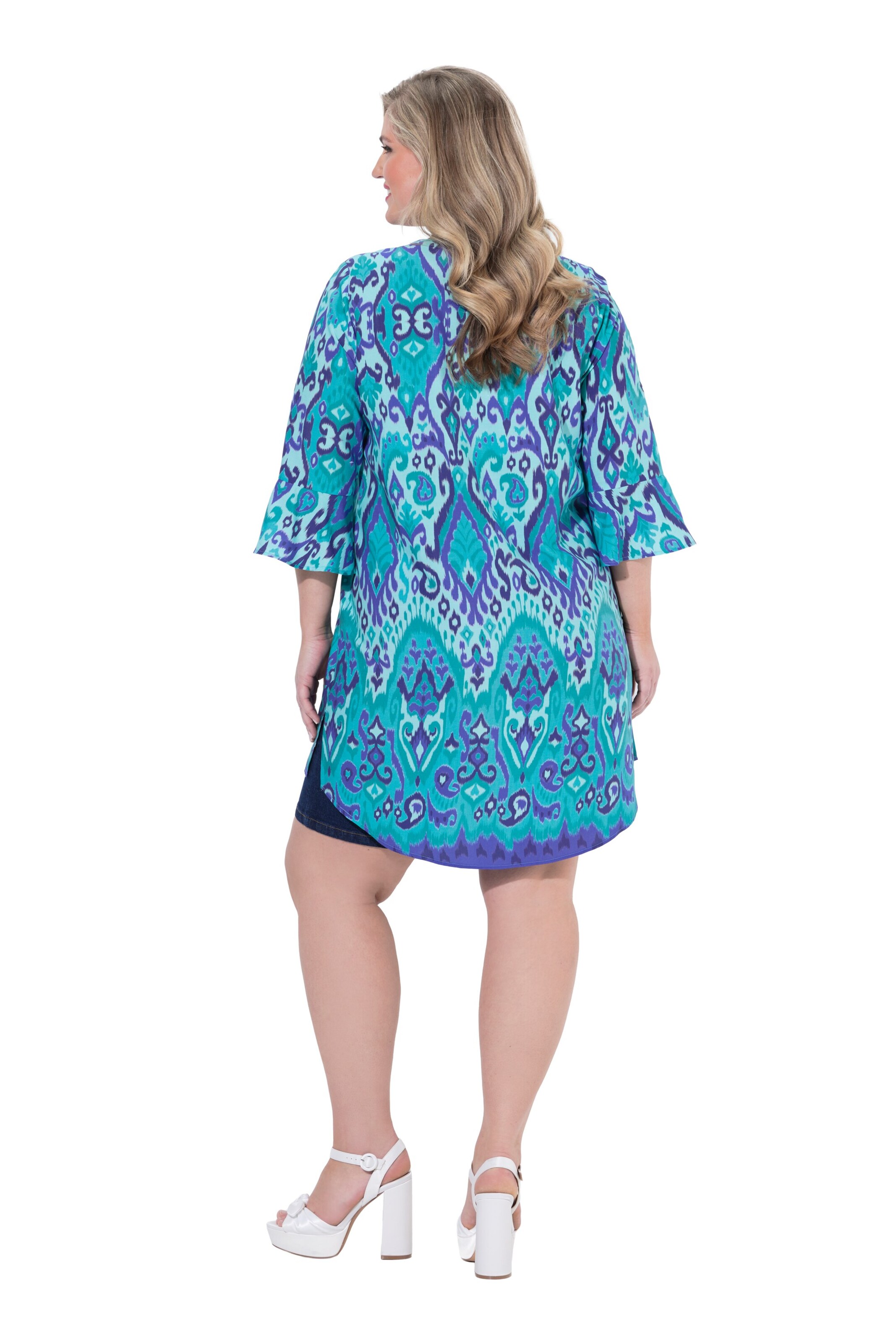 MIAMODA Tunic in Blue