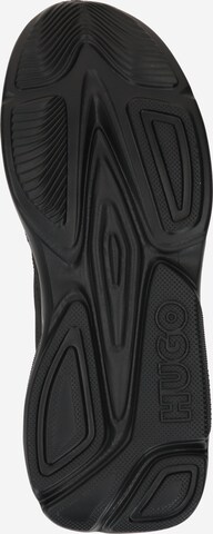 HUGO Rövid szárú sportcipők 'Leon' - fekete