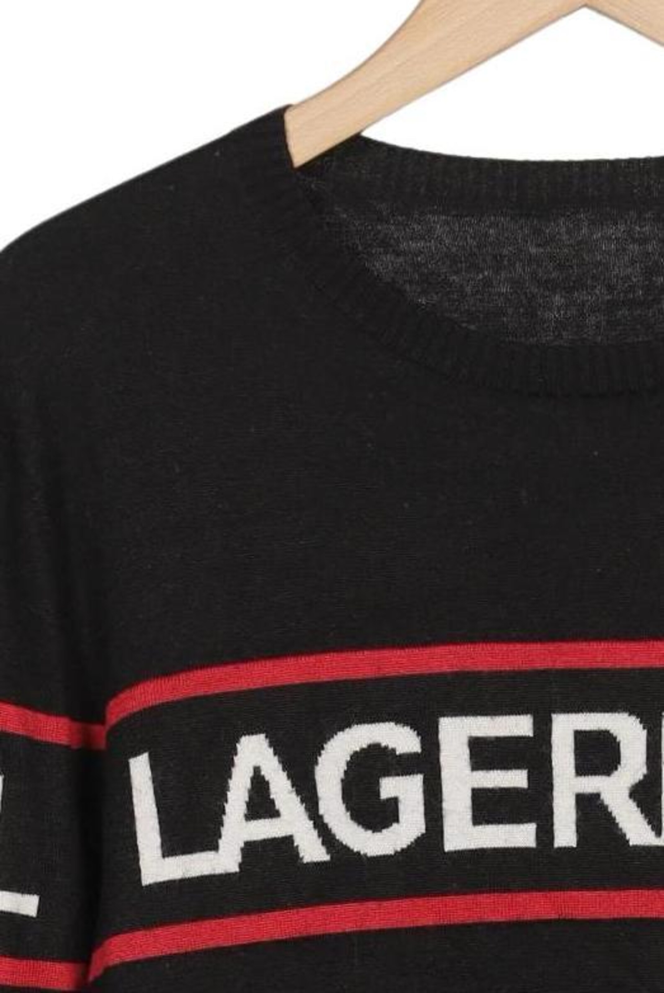 Karl Lagerfeld Pullover L in Schwarz