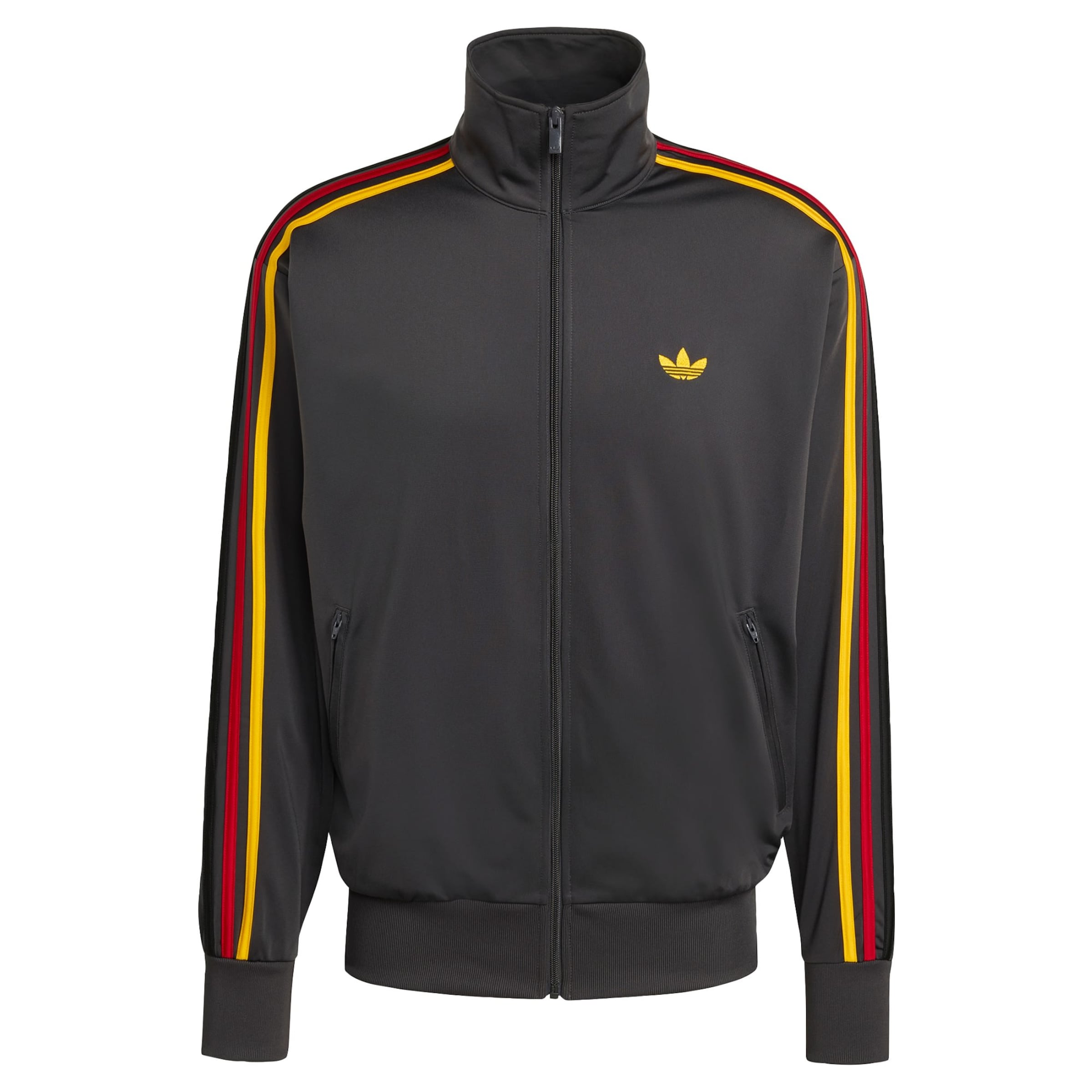 ADIDAS ORIGINALS Ζακέτα φούτερ 'Firebird' σε μαύρο: μπροστά