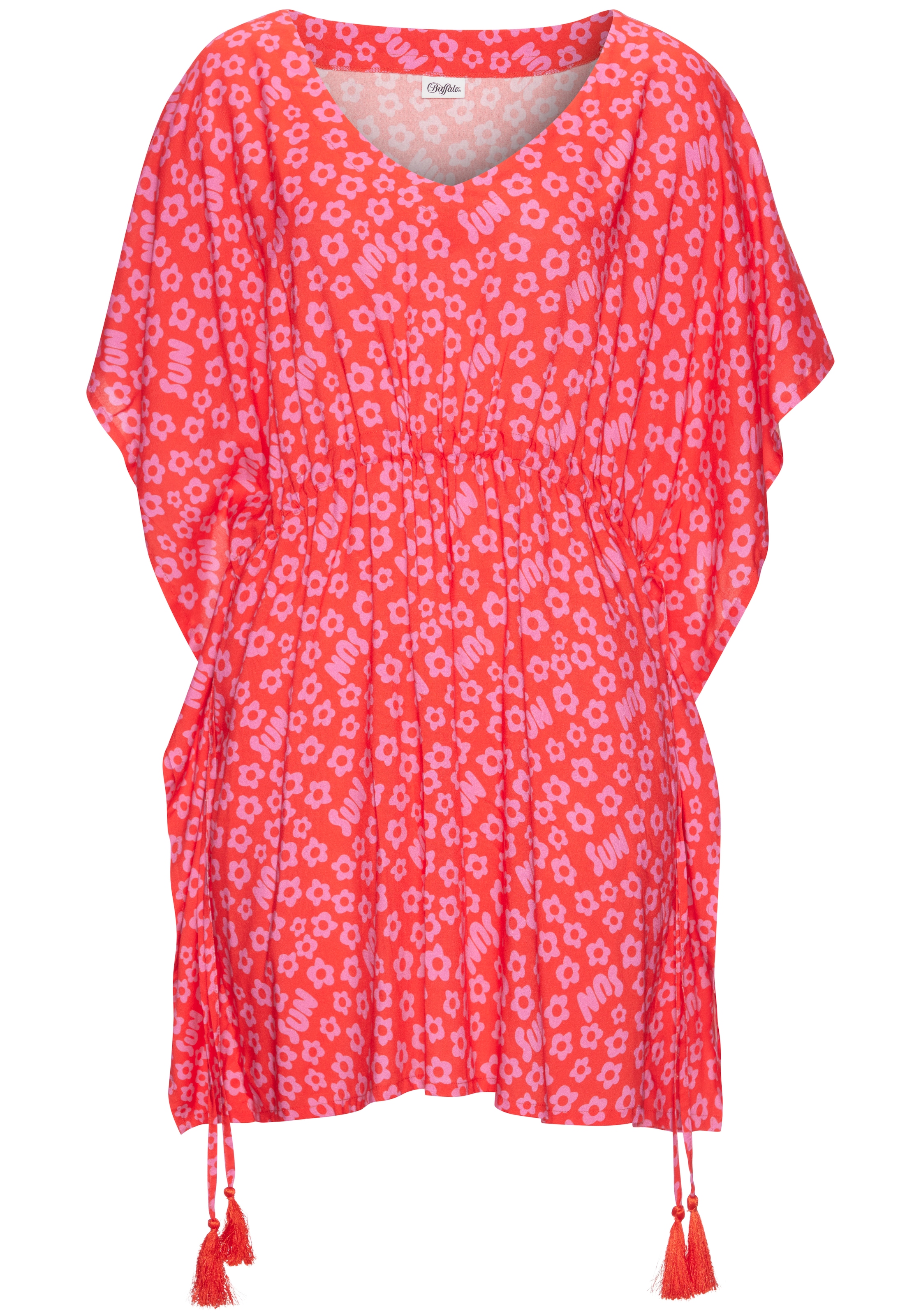 BUFFALO Plážové šaty – pink: přední strana