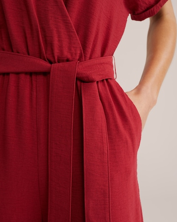 WE Fashion - Jumpsuit en rojo