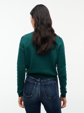 Tommy Jeans Knit Cardigan in Green