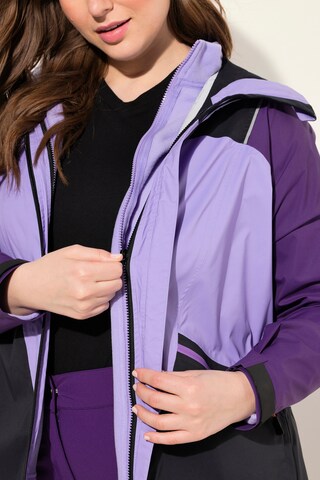 Ulla Popken Übergangsjacke in Lila