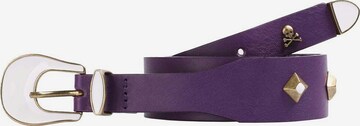 Ceinture Scalpers en violet : devant