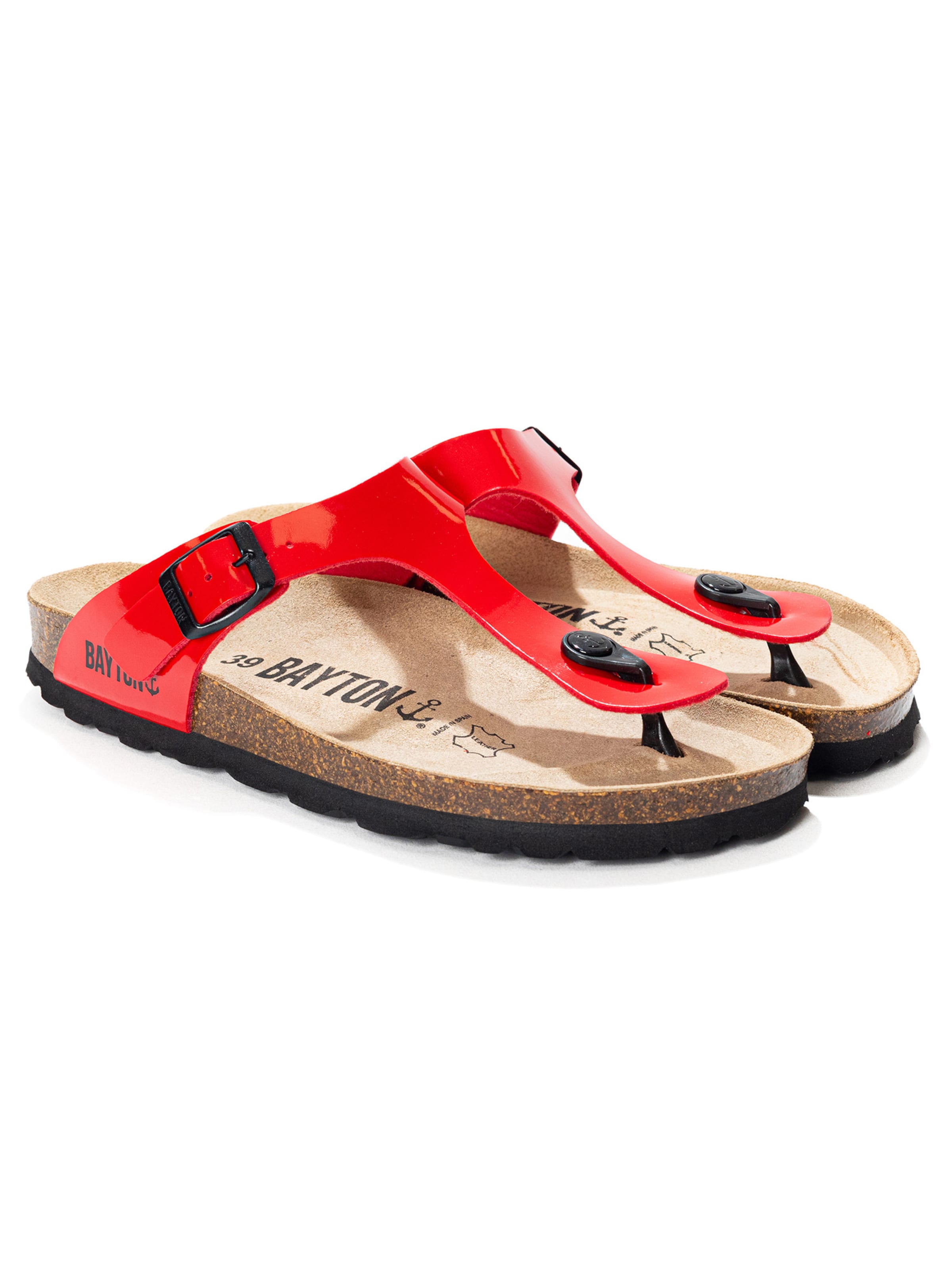 Bayton Босоножки через палец 'Mercure' в Красный