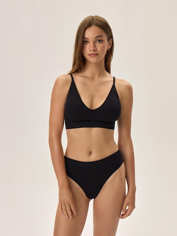 Henderson Panty 'Brasil Slip Arleen im 2er Pack, hohe Leibhöhe, gerippter Stoff XL' in Mixed colours