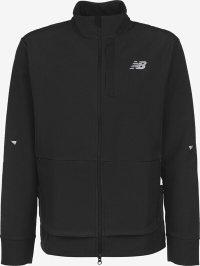 new balance Sportjacke 'Impact Run' in schwarz / weiß, Produktansicht
