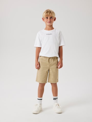 NAME IT Regular Pants 'RYAN' in Beige: front