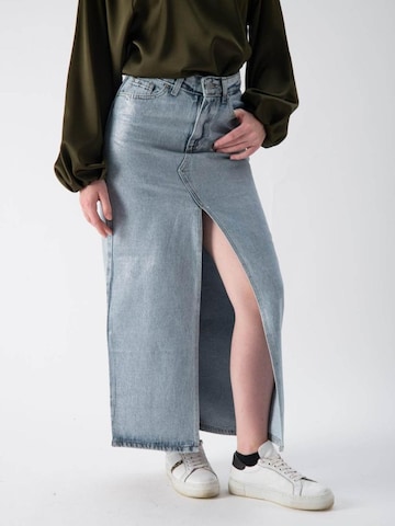 Jupe MND en bleu : devant