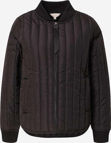 basic apparel Prehodna jakna 'Louisa' | črna barva: sprednja stran