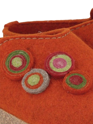 HAFLINGER Clogs 'Grizzly Kanon' in Oranje