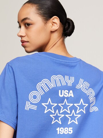 T-shirt Tommy Jeans en bleu