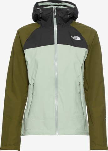 THE NORTH FACE Куртка в спортивном стиле 'STRATOS' в Серый