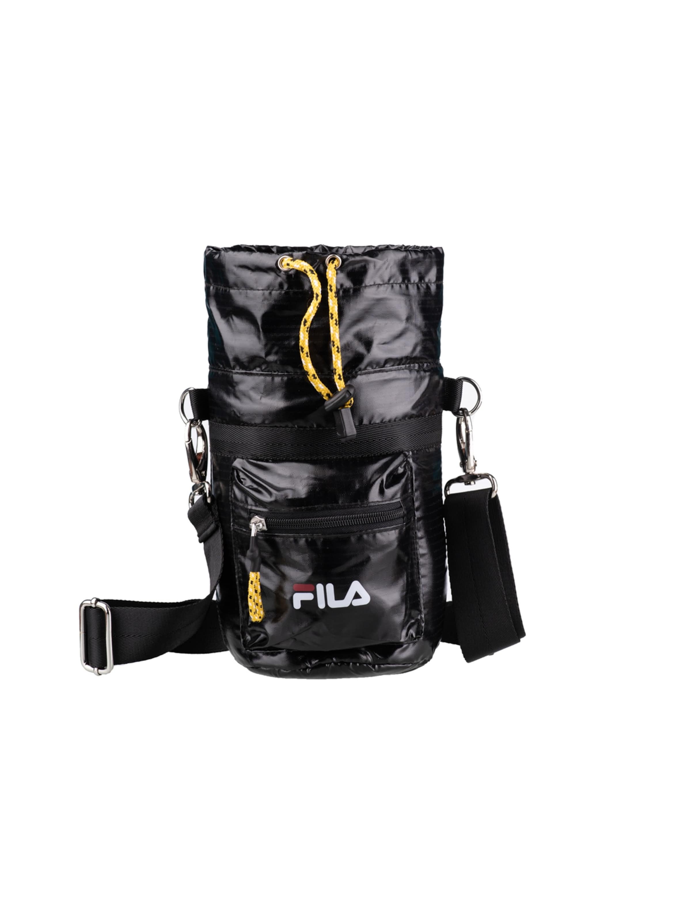 FILA Gym Bag 'Fila Chalk Bag' in Black: front
