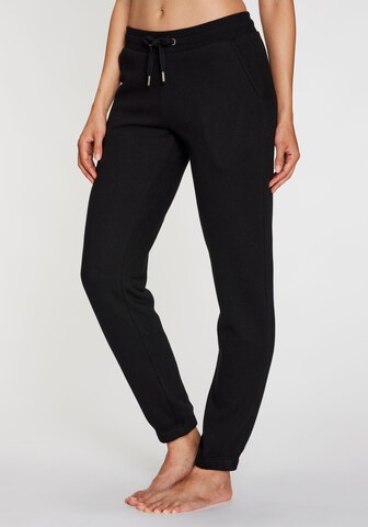 H.I.S Slim fit Pants in Black: front