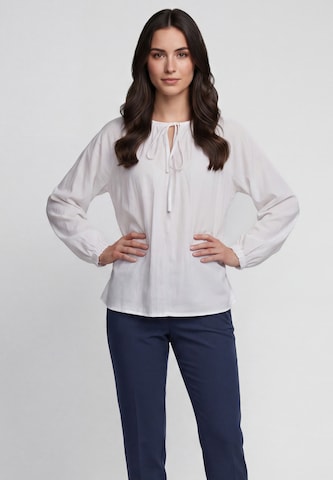 Usha - Blusa en gris: frente