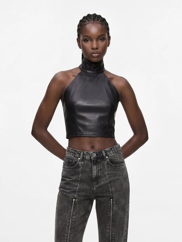 Haut KARL LAGERFELD JEANS en noir : devant