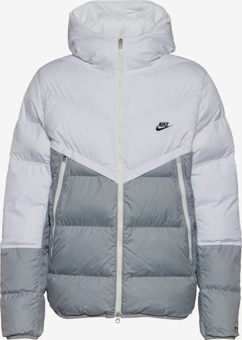 Nike Sportswear Zimska jakna | siva barva: sprednja stran