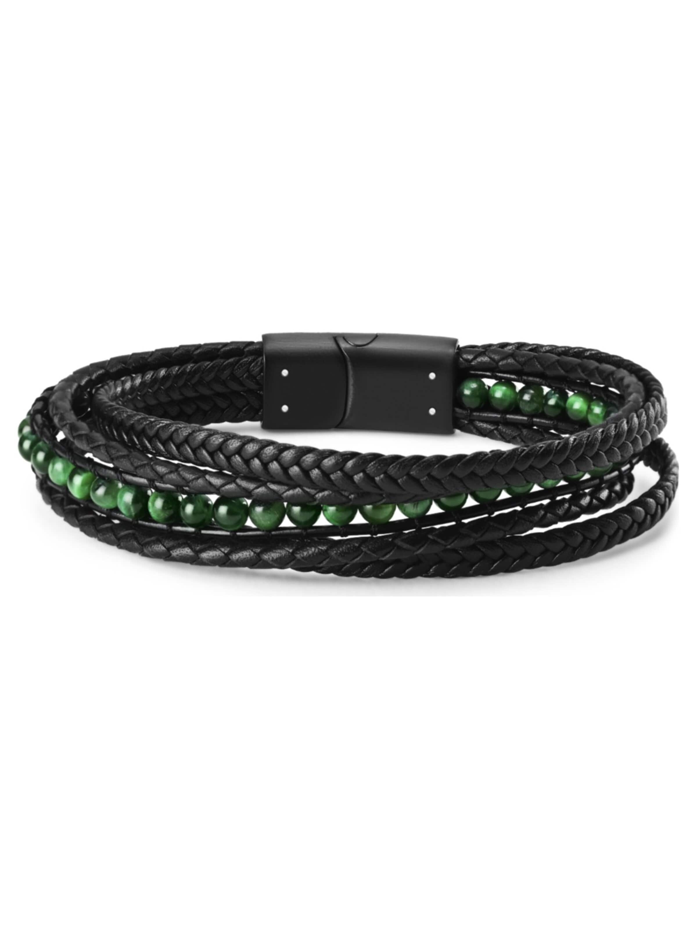 Lucleon Armband 'Naxos' in Groen